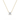Asscher Diamond Solitaire Necklace - Le Bezel