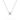 Asscher Diamond Solitaire Necklace - Le Bezel