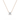 Asscher Diamond Solitaire Necklace - Le Bezel