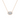 Bezel Oval Diamond Solitaire Necklace - Le Bezel