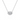 Bezel Oval Diamond Solitaire Necklace - Le Bezel
