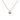 Drilled Princess Cut Diamond Beam Chain Necklace