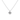 Drilled Princess Cut Diamond Beam Chain Necklace