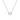 Oval Diamond Solitaire Necklace - Le Bezel