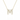 Initial Diamond Necklace 0.33 CTW 18K Gold Vermeil Real Diamond - Le Bezel 