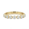 1.0 CTW Bezel - Set Round - Cut Eternity Wedding Band - Beyon Diamond