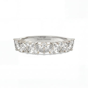 1.0 CTW Marquise Eternity Wedding Band - Beyon Diamond