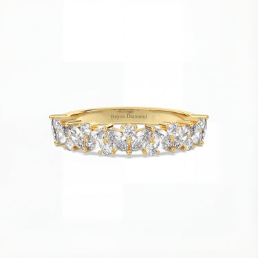 1.0 CTW Marquise Eternity Wedding Band - Beyon Diamond