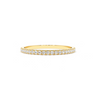 Thin Stackable Full Eternity Diamond Ring 0.25CTW - Le Bezel