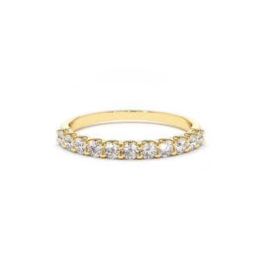 11 Stone Half Eternity Ring 0.44CTW - Le Bezel