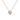Bezel Heart Solitaire Diamond Pendant Necklace