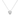 Bezel Heart Solitaire Diamond Pendant Necklace