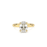4 Prong Solitaire Oval Cut Diamond Ring - Beyon Diamond