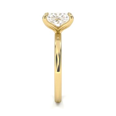 4 Prong Solitaire Princess Cut Diamond Ring - Beyon Diamond