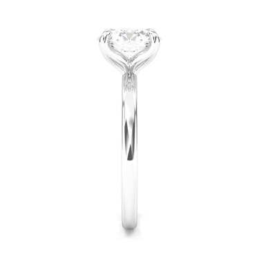 4 Prong Solitaire Round Cut Diamond Ring - Beyon Diamond