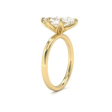 6 Prong Solitaire Marquise Cut Diamond Ring - Beyon Diamond
