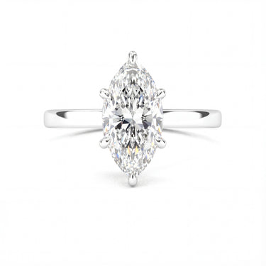 6 Prong Solitaire Marquise Cut Diamond Ring - Beyon Diamond