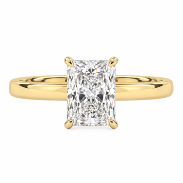 4 Prong Solitaire Radiant Cut Diamond Ring