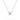 Asscher Diamond Solitaire Necklace - Le Bezel 