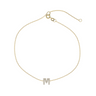 Diamond Letter Bracelet 0.1-0.3CTW Real Diamond - Le Bezel 