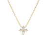 Clover Diamond Necklace 0.15 CTW Real Diamond - Le Bezel 