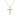 Cross Diamond Necklace 0.18 CTW 18K Gold Vermeil Real Diamond - Le Bezel 