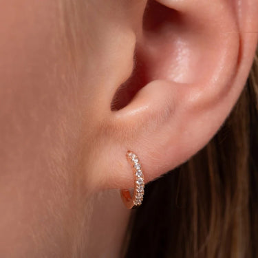 Diamond Pavé Loop 0.32CTW - Le Bezel