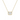 Bezel Emerald Diamond Solitaire Necklace - Le Bezel 