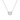 Bezel Emerald Diamond Solitaire Necklace - Le Bezel 