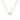 Emerald Diamond Solitaire Necklace - Le Bezel 