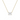 Emerald Diamond Solitaire Necklace - Le Bezel 