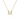 Diamond Pave Letter Necklace 0.12 CTW - Le Bezel 