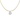 Heart Cut Diamond Snake Chain Necklace
