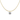 Round Cut Diamond Snake Chain Necklace