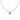 Round Cut Diamond Snake Chain Necklace