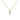 Drilled Pear Cut Diamond Beam Chain Necklace