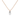 Drilled Pear Cut Diamond Beam Chain Necklace
