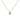 Drilled Round Cut Diamond Beam Chain Necklace