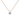 Drilled Round Cut Diamond Beam Chain Necklace