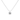 Drilled Round Cut Diamond Beam Chain Necklace