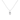 Drilled Oval Cut Diamond Beam Chain Necklace