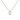 Drilled Emerald Cut Diamond Beam Chain Necklace