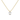 Drilled Emerald Cut Diamond Beam Chain Necklace