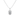 Bezel Oval Solitaire Diamond Pendant Necklace