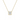 Bezel Princess Diamond Solitaire Necklace - Le Bezel 