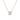 Bezel Princess Diamond Solitaire Necklace - Le Bezel 