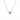 Round Diamond 3 Prong Solitaire Necklace 0.25CT-1CT 18K Gold Vermeil Real Diamond - Le Bezel 
