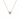 Round Diamond 3 Prong Solitaire Necklace 0.25CT-1CT 18K Gold Vermeil Real Diamond - Le Bezel 