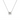 Round Diamond Solitaire Necklace - Le Bezel 