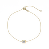 Solitaire Bezel Princess Diamond Bracelet - Le Bezel 